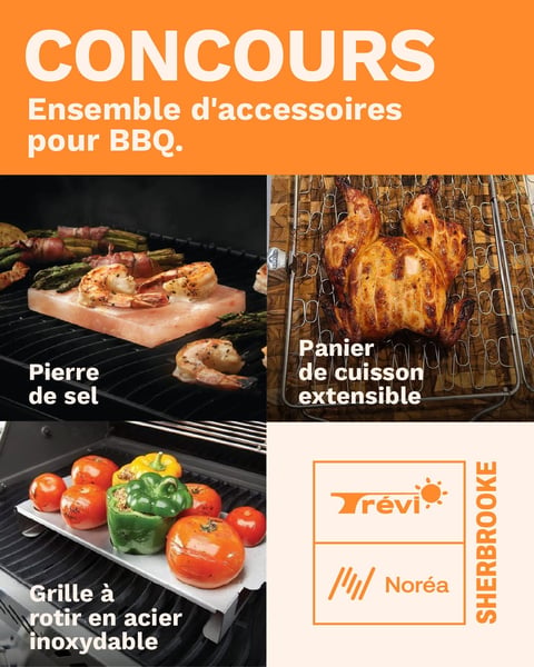 Concours Gagnez un ensemble d’accessoires pour grillades d'une valeur de 100$!