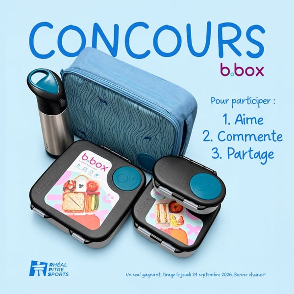 Concours Gagnez un ensemble de lunch complet de b.box!