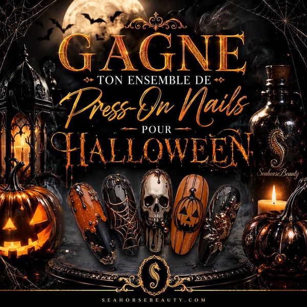 Concours Gagnez un ensemble de Press-On Nails personnalisé et réutilisable pour l’Halloween!