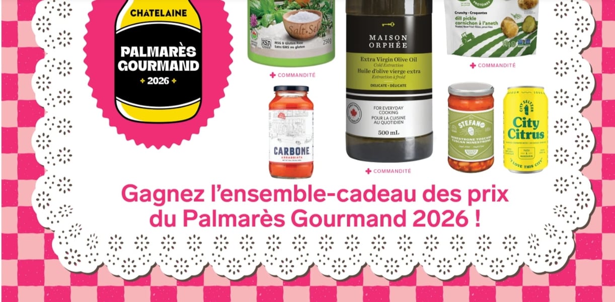 Concours Gagnez un ensemble de produits du Palmarès Gourmand!
