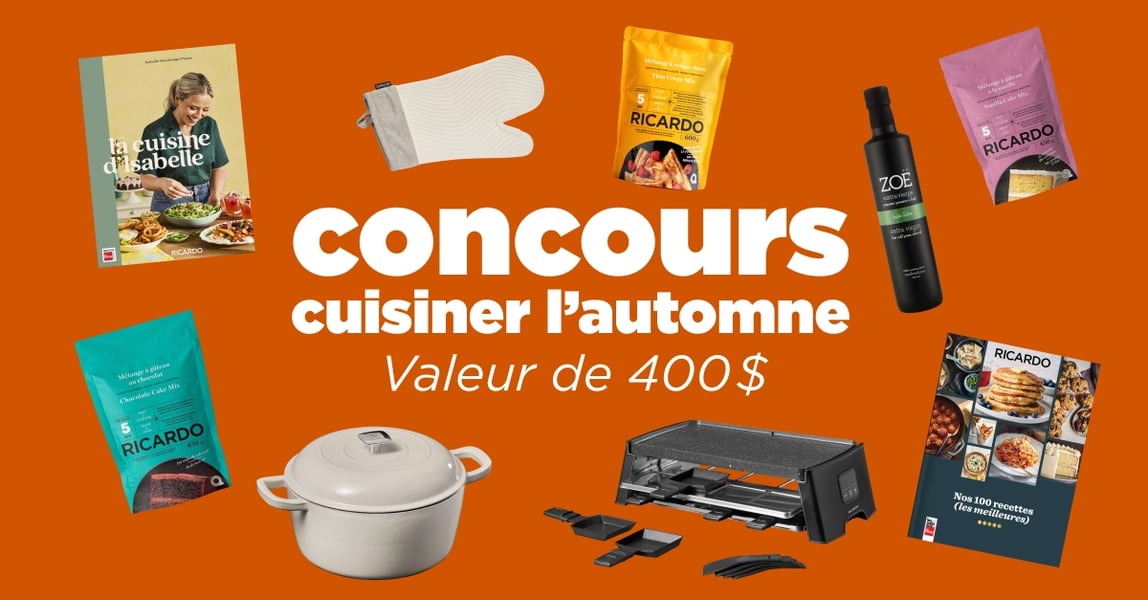 Concours Gagnez un ensemble d’outils et d’accessoires de cuisine!.