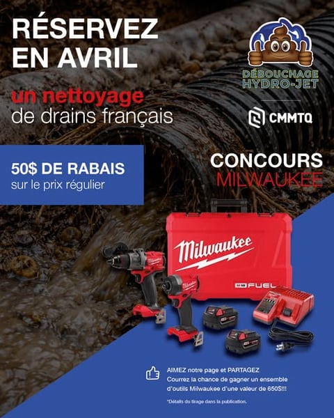 Concours Gagnez un ensemble d'outils Milwaukee!