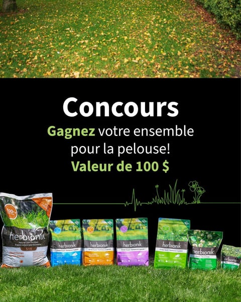 Concours Gagnez un ensemble pour la pelouse!