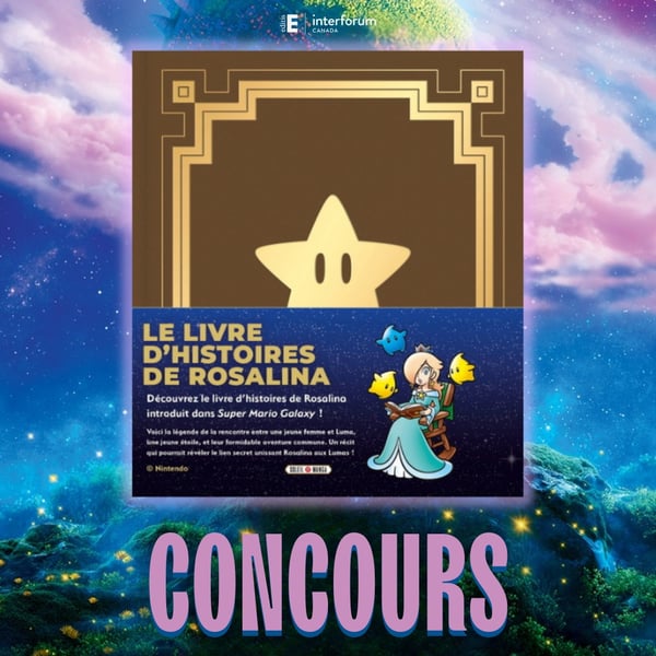 Concours Gagnez un exemplaire du livre Le livre d’histoires de Rosalina!
