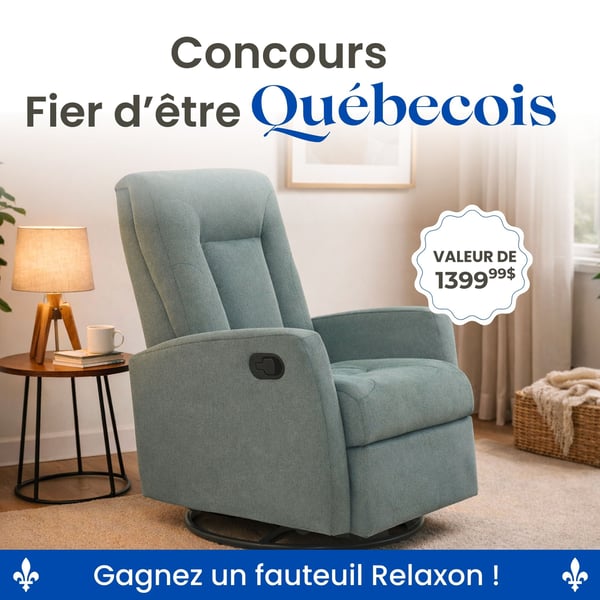 Concours Gagnez un fauteuil québécois Relaxon!