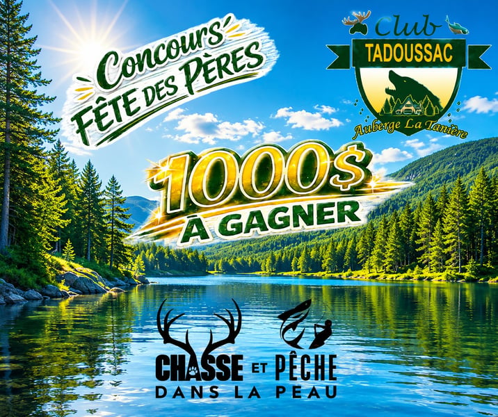 Concours Gagnez un forfait de 1000$ au Club Tadoussac / Auberge la Tanière!