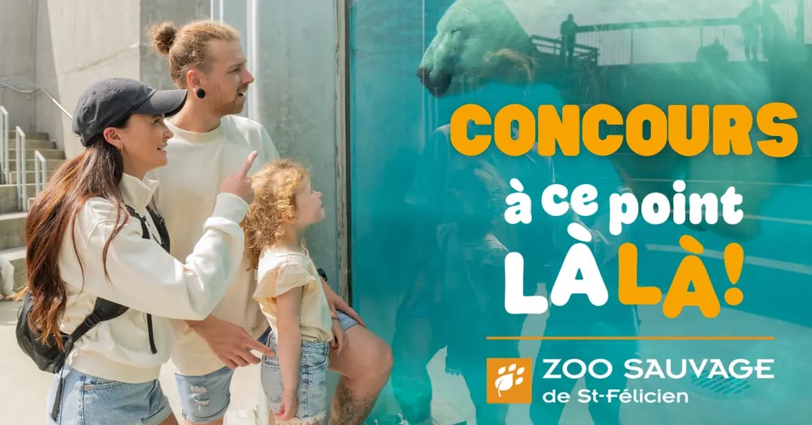 Concours Gagnez un forfait familial pour 4 personnes au Zoo sauvage de Saint-Félicien!