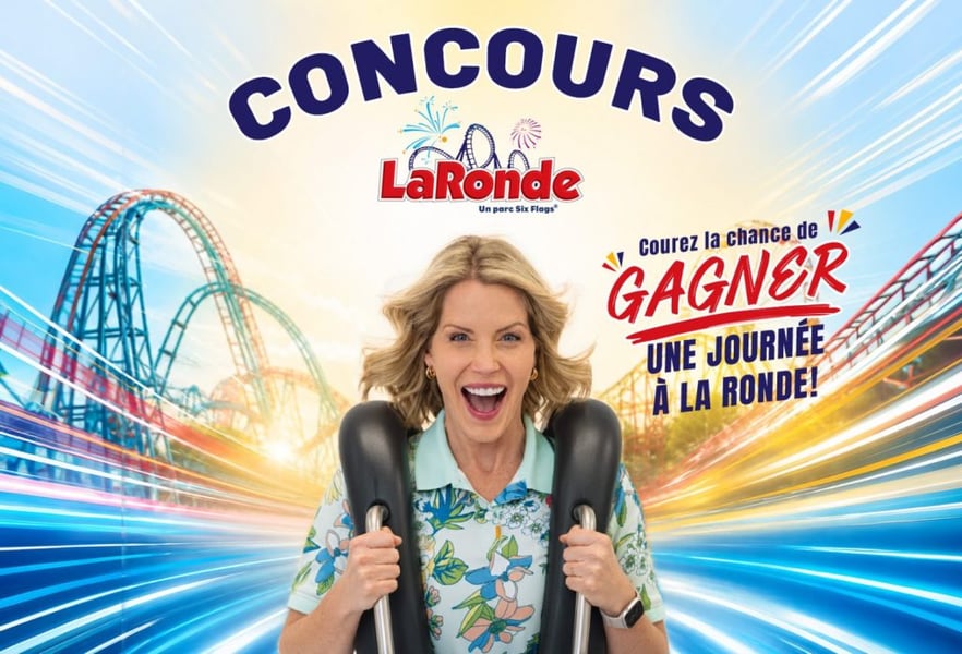 Concours Gagnez un forfait familial pour une journée à La Ronde!