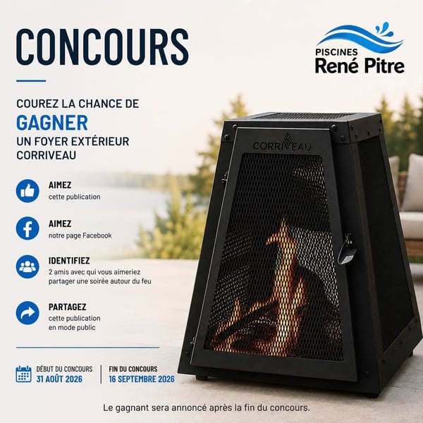 Concours Gagnez un foyer extérieur!