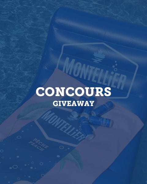 Concours Gagnez un gonflable exclusif Montellier, une serviette Montellier Pêche et cinq caisses de Montellier!