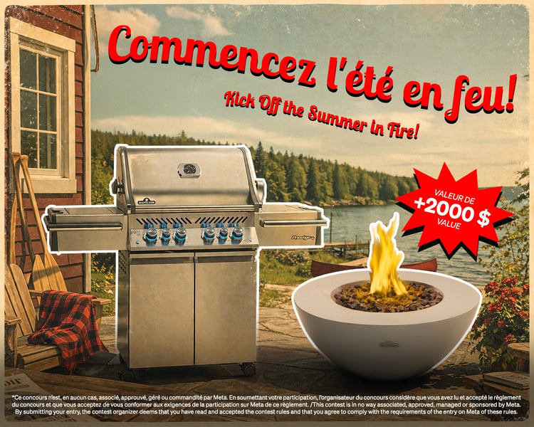 Concours Proxi Gagnez un gril Prestige ou une table Foyer Nexus