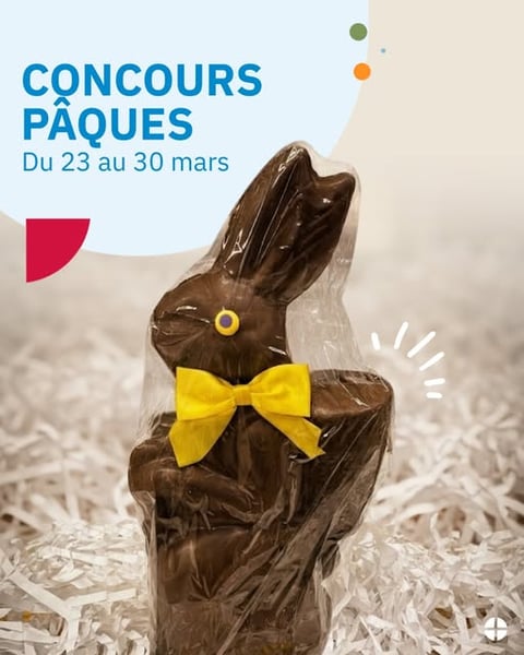 Concours Gagnez un gros lapin en chocolat!