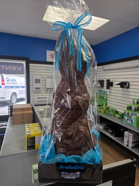Concours Gagnez un lapin en chocolat de 2 kg!