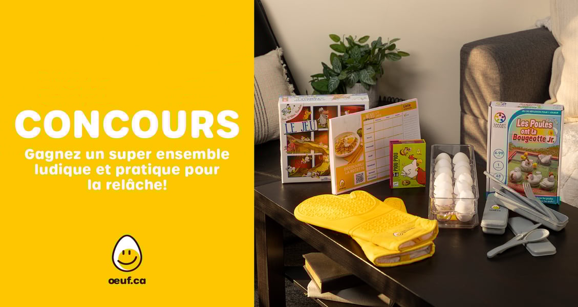 Concours Gagnez un lot ludique d'une valeur de 150$!