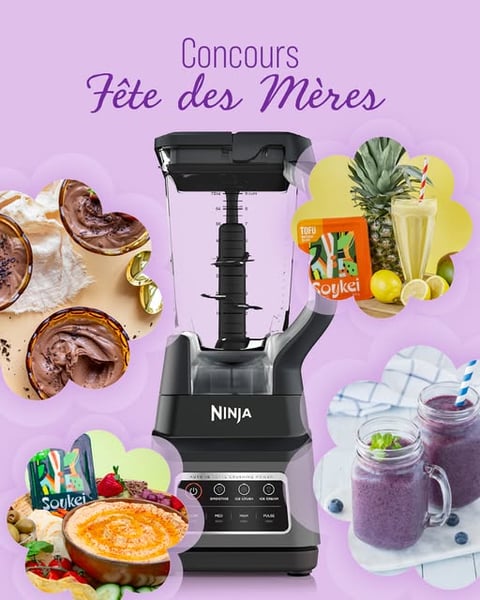 Concours Gagnez un malaxeur Ninja!