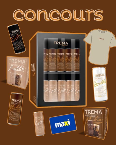 Concours Gagnez un mini-frigo ou une carte-cadeau Maxi avec Trema Café – Deux prix au choix pour une rentrée pleine d’énergie!