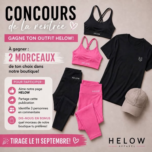 Concours Gagnez un outfit Helow!