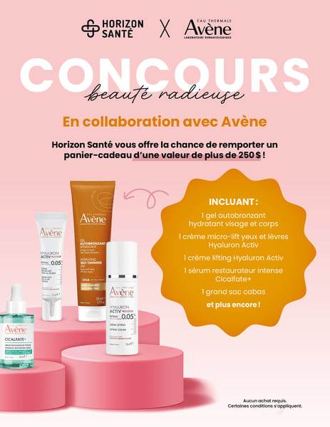 Concours Gagnez un panier-cadeau Avène d'une valeur de 250$!