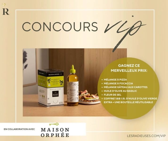 Concours Gagnez un panier cadeau contenant de merveilleux produits Maison Orphée!