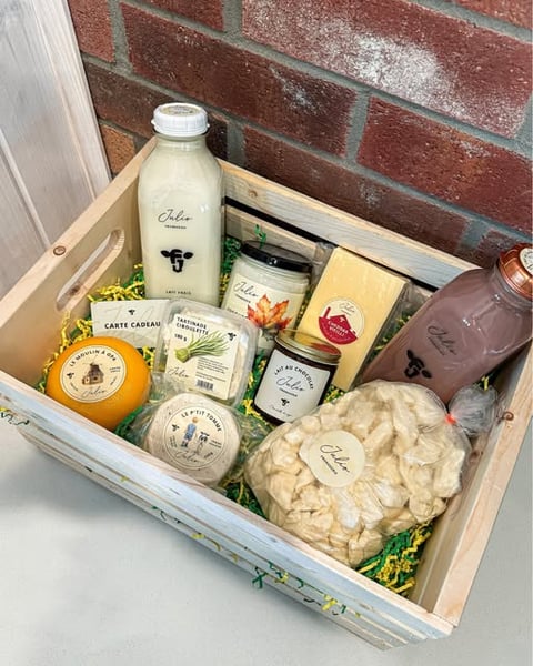 Concours Gagnez un panier-cadeau de la fromagerie Julio!