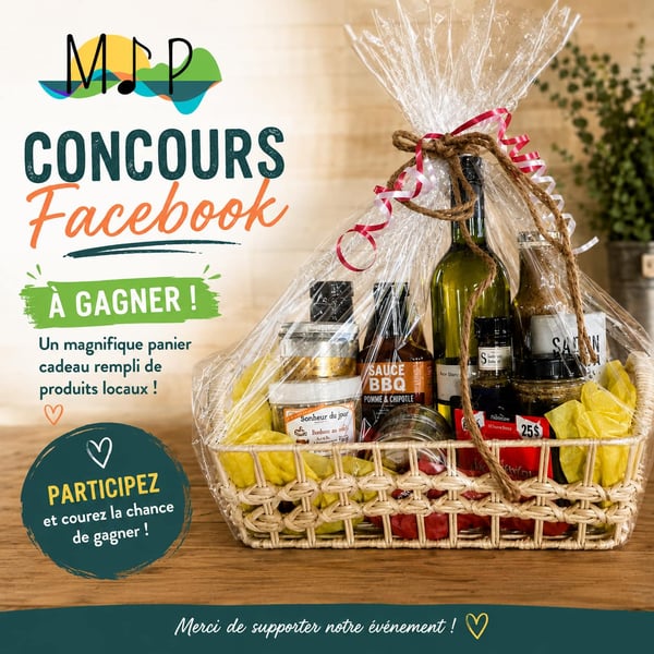 Concours Gagnez un panier-cadeau d'une valeur de 150$!