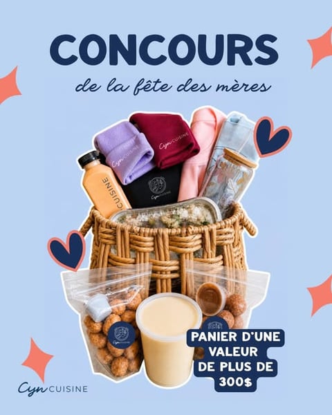 Concours Gagnez un panier-cadeau d'une valeur de 300$!