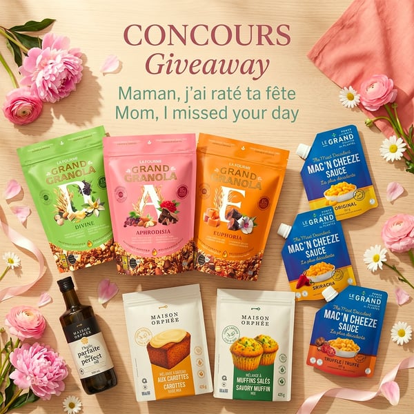 Concours Gagnez un panier-cadeau gourmand!