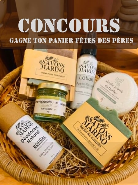 Concours Gagnez un panier-cadeau Les Savons Marino!
