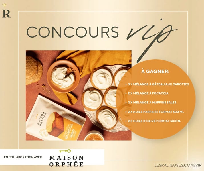 Concours Gagnez un panier cadeau Maison Orphée!