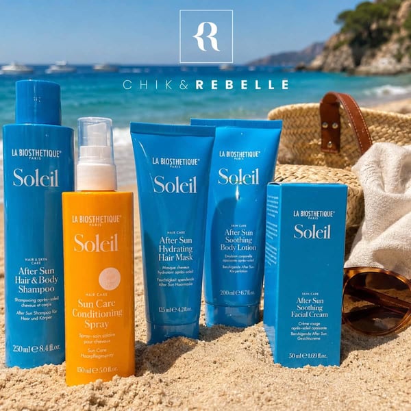 Concours Gagnez un panier cadeau pour les cheveux de la gamme soleil de la @biosthetique et un beau sac de plage!