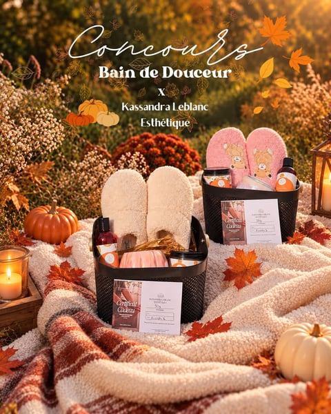 Concours Gagnez un panier-cadeau self-care!