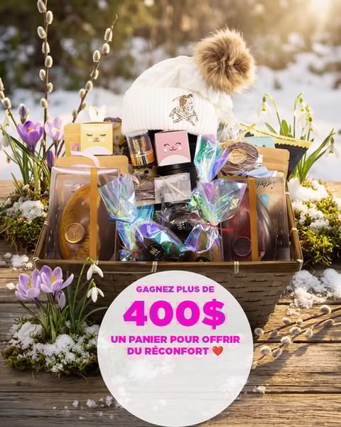 Concours Gagnez un panier de Pâques Iné-chocolat et épices du guerrier!
