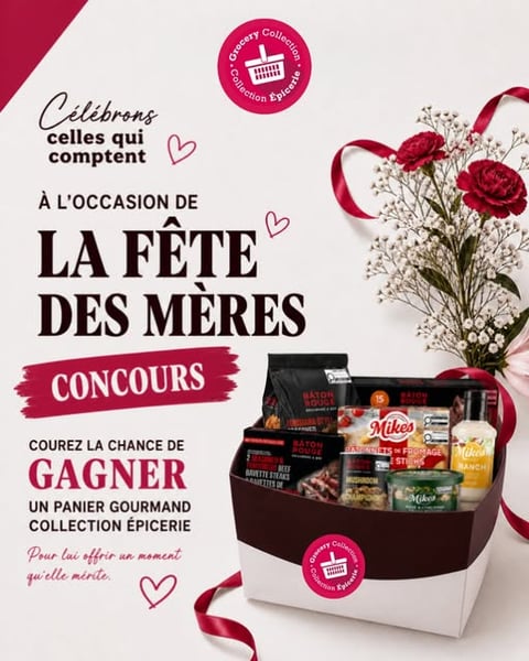 Concours Gagnez un panier gourmand Collection Épicerie!