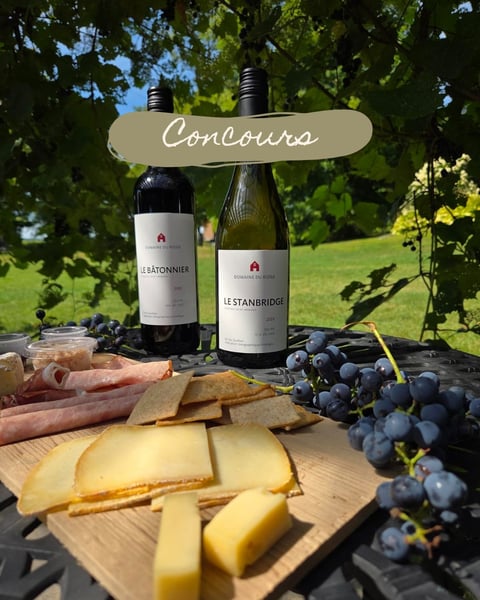 Concours Gagnez un panier gourmand et une expérience viticole avec le Domaine du Ridge Concours Gagnez un panier gourmand et une expérience viticole avec le Domaine du Ridge