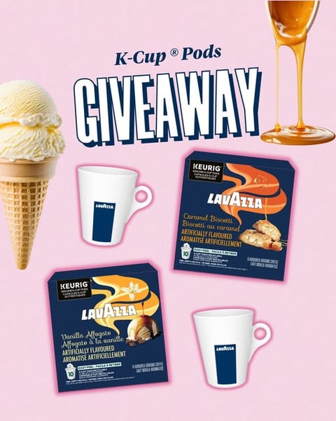 Concours Gagnez un paquet cadeau café Lavazza!