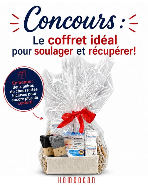 Concours Gagnez un paquet cadeau Homeocan!