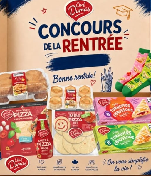 Concours Gagnez un prix panier-cadeau Chef Dumas!