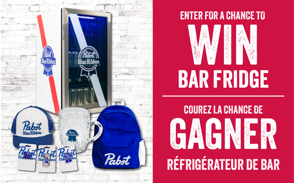 Concours Gagnez un réfrigérateur de bar!