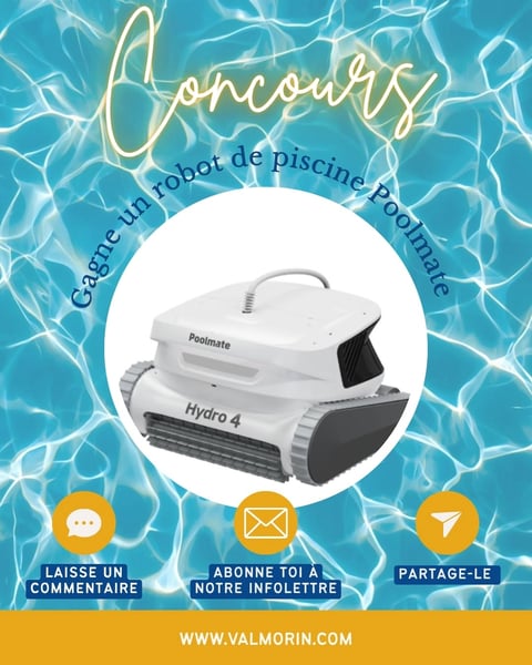 Concours Gagnez un robot de piscine Poolmate!