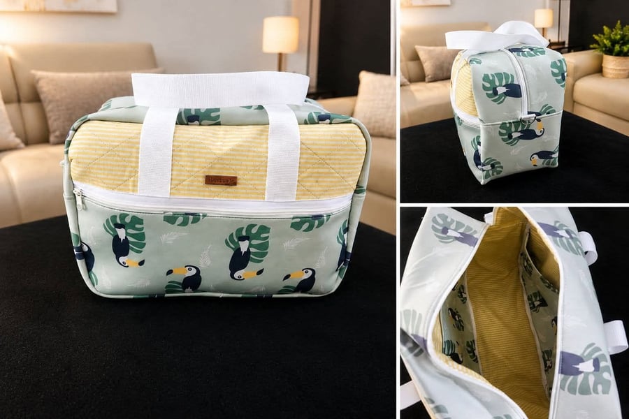 Concours Gagnez un sac à langer ou de voyage fait à la main.