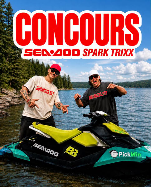 Concours Gagnez un Sea-Doo Spark Trixx!