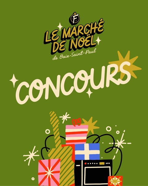 Concours Gagnez un séjour au cœur du Marché de Noël de Baie-Saint-Paul!