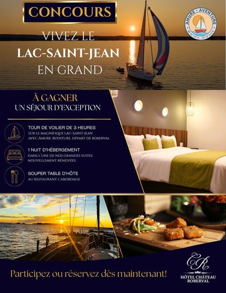 Concours Gagnez un séjour au Lac-Saint-Jean!