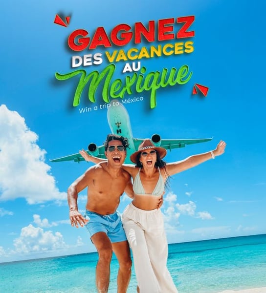 Concours Gagnez un séjour de rêve au Mexique!