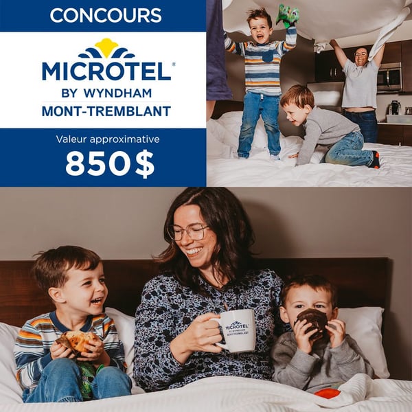 Concours Gagnez un séjour familial parfait dans les Laurentides!
