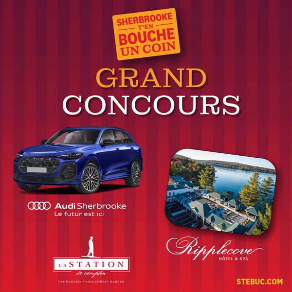 Concours Gagnez un séjour haut de gamme pour 2 personnes dans les Cantons-de-l’Est!