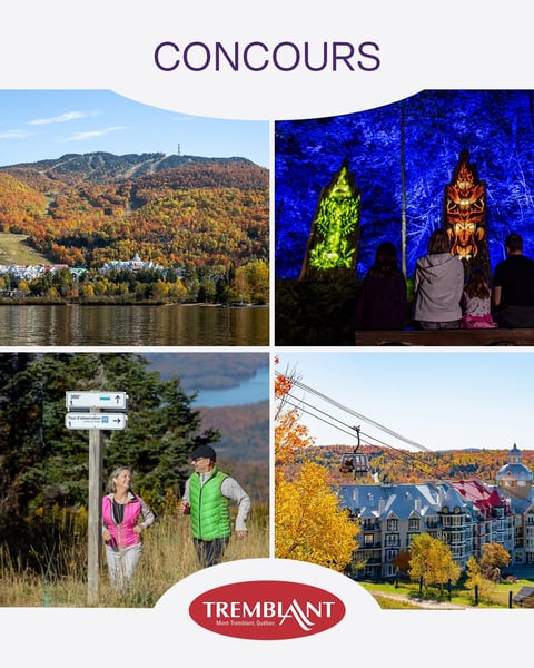 Concours Gagnez un séjour inoubliable pour quatre personnes à Tremblant!