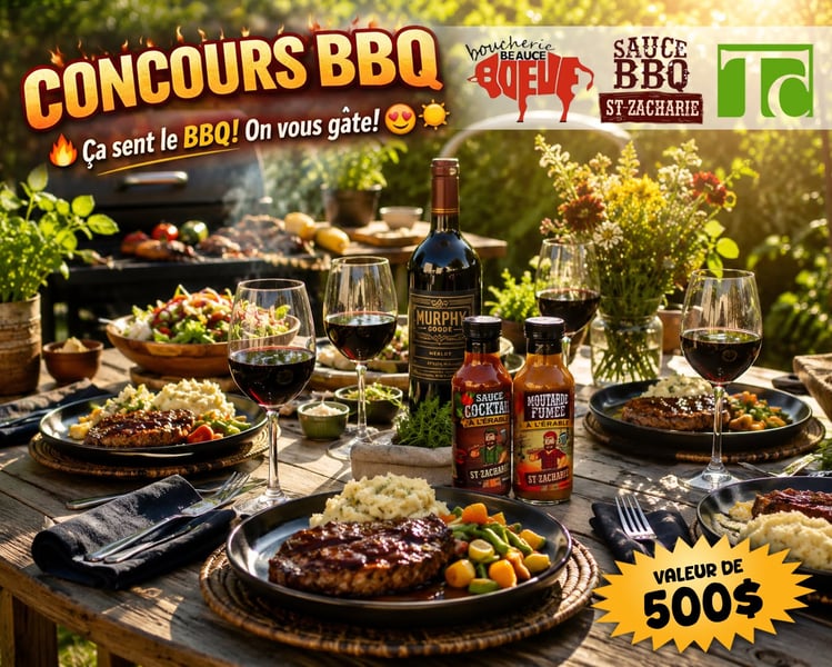 Concours Gagnez un souper festif pour 4 personnes!