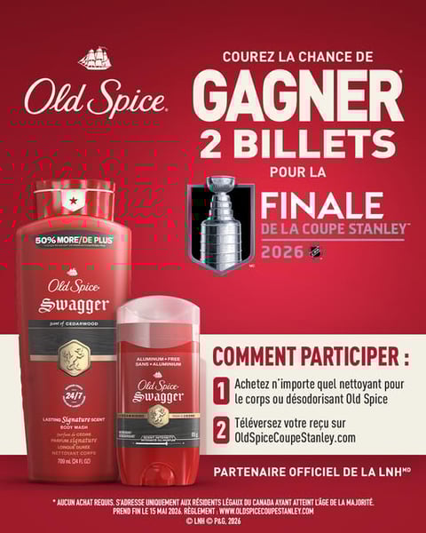 Concours Gagnez un voyage pour la finale de la Coupe Stanley 2026!