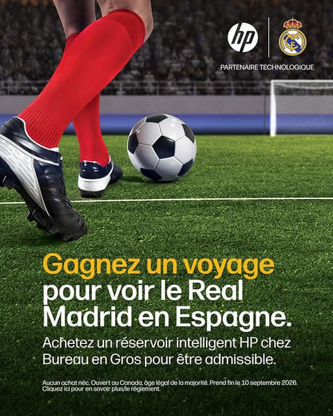 Concours Gagnez un voyage en Espagne pour assister à un match du Real Madrid!